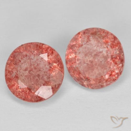 Shop natural 2.17ct ラズベリーピンク ストロベリークォーツ gems, ラウンド, from ロシア at GemSelect. In stock, global shipping!