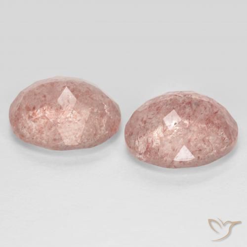 Shop natural 7.77ct ライトピンク ストロベリークォーツ gems, 楕円形, from ロシア at GemSelect. In stock, global shipping!