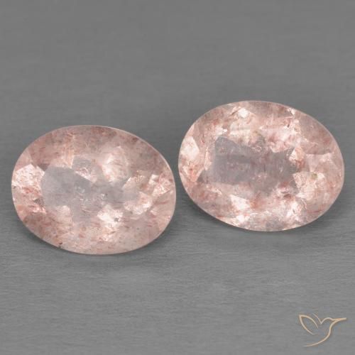 Shop natural 3.39ct ミディアムピンク ストロベリークォーツ gems, 楕円形, from ロシア at GemSelect. In stock, global shipping!