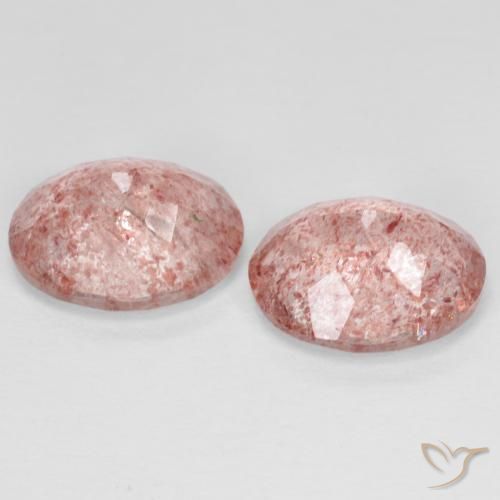 Shop natural 6.22ct ライトピンク ストロベリークォーツ gems, 楕円形, from ロシア at GemSelect. In stock, global shipping!