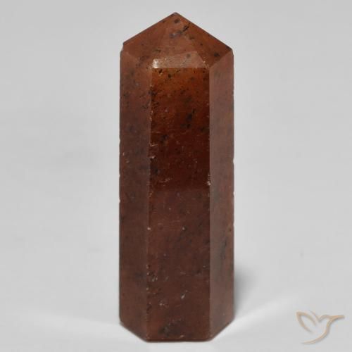 27.43ct 天然 レッド ストロベリークォーツ, ファンシー, オペーク