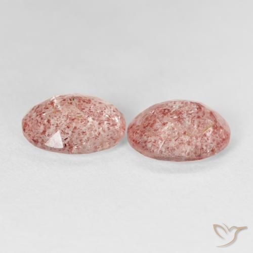 Shop natural 4.56ct ライトピンク ストロベリークォーツ gems, 楕円形, from ロシア at GemSelect. In stock, global shipping!