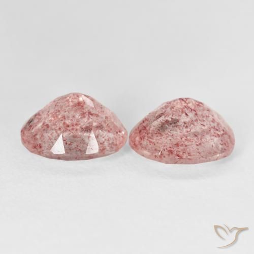 Shop natural 5.22ct ライトピンク ストロベリークォーツ gems, 楕円形, from ロシア at GemSelect. In stock, global shipping!