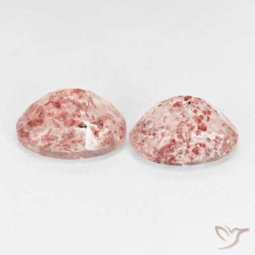 Shop natural 5.24ct アーシーピンク ストロベリークォーツ gems, 楕円形, from ロシア at GemSelect. In stock, global shipping!