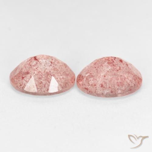 Shop natural 4.88ct ライトピンク ストロベリークォーツ gems, 楕円形, from ロシア at GemSelect. In stock, global shipping!