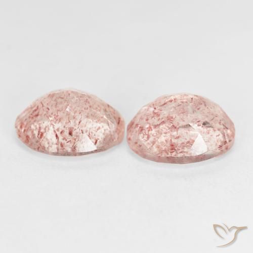 Shop natural 5.13ct ミディアムピンク ストロベリークォーツ gems, 楕円形, from ロシア at GemSelect. In stock, global shipping!