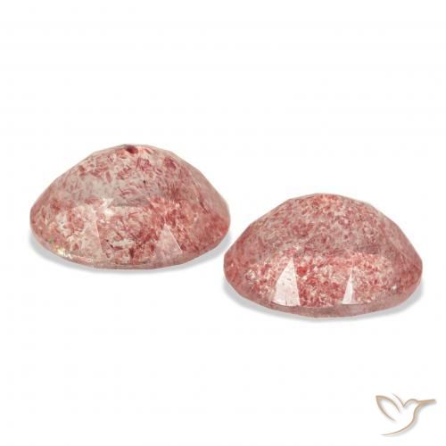 Shop natural 6.41ct ミディアムピンク ストロベリークォーツ gems, 楕円形, from ロシア at GemSelect. In stock, global shipping!