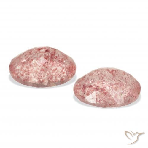 Shop natural 5.91ct ディープピンク ストロベリークォーツ gems, 楕円形, from ロシア at GemSelect. In stock, global shipping!
