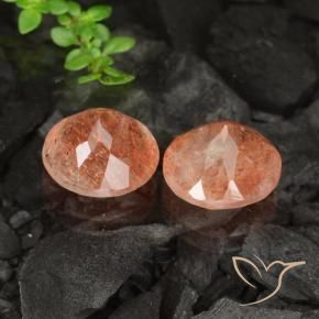 Shop natural 6.37ct ジンジャーオレンジ サンストーン gems, ラウンド, from インド at GemSelect. In stock, global shipping!