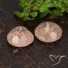 Shop natural 7.09ct ライトオレンジ サンストーン gems, ラウンド, from インド at GemSelect. In stock, global shipping!