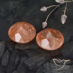 Shop natural 5.89ct 赤みがかったオレンジ サンストーン gems, ラウンド, from インド at GemSelect. In stock, global shipping!