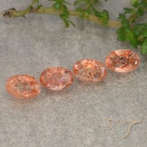 Shop natural 2.33ct グレープフルーツオレンジ サンストーン gems, 楕円形, from ロシア at GemSelect. In stock, global shipping!