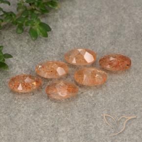 Shop natural 2.27ct ウォームオレンジ サンストーン gems, 楕円形, from ロシア at GemSelect. In stock, global shipping!