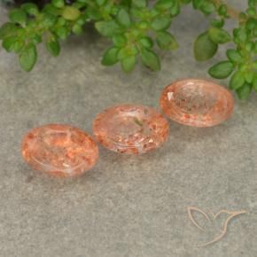 Shop natural 1.86ct ジンジャーオレンジ サンストーン gems, 楕円形, from ロシア at GemSelect. In stock, global shipping!