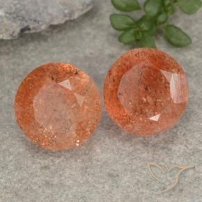 Shop natural 4.75ct グレープフルーツオレンジ サンストーン gems, ラウンド, from インド at GemSelect. In stock, global shipping!