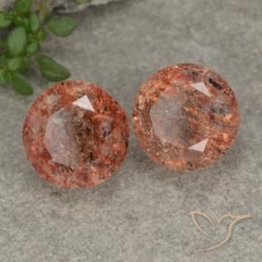 Shop natural 6.16ct グレープフルーツオレンジ サンストーン gems, ラウンド, from インド at GemSelect. In stock, global shipping!
