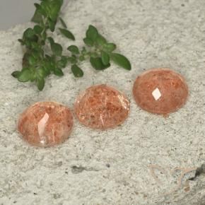 Shop natural 7.06ct ミディアム薄いオレンジ サンストーン gems, ラウンド, from インド at GemSelect. In stock, global shipping!