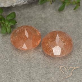 Shop natural 5.52ct グレープフルーツオレンジ サンストーン gems, ラウンド, from インド at GemSelect. In stock, global shipping!