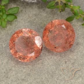 Shop natural 4.92ct グレープフルーツオレンジ サンストーン gems, ラウンド, from インド at GemSelect. In stock, global shipping!