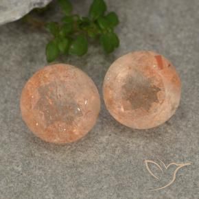 Shop natural 5.76ct ミディアム薄いオレンジ サンストーン gems, ラウンド, from インド at GemSelect. In stock, global shipping!