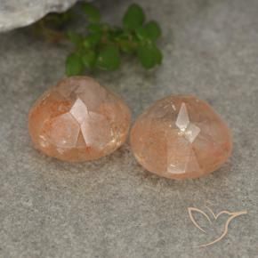 Shop natural 5.76ct ミディアム薄いオレンジ サンストーン gems, ラウンド, from インド at GemSelect. In stock, global shipping!