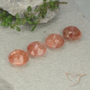 Shop natural 9.81ct ミディアム薄いオレンジ サンストーン gems, ラウンド, from インド at GemSelect. In stock, global shipping!