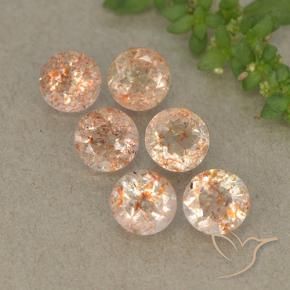 Shop natural 3.09ct 薄いタイガーオレンジ サンストーン gems, ラウンド, from インド at GemSelect. In stock, global shipping!