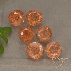 Shop natural 3.13ct 赤みがかったオレンジ サンストーン gems, ラウンド, from インド at GemSelect. In stock, global shipping!