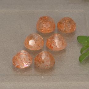 自然派の商品を探す 3.64ct 赤みがかったオレンジ サンストーン 宝石, ラウンドカット, インド からGemSelectで. 在庫あり、世界各国へ発送!