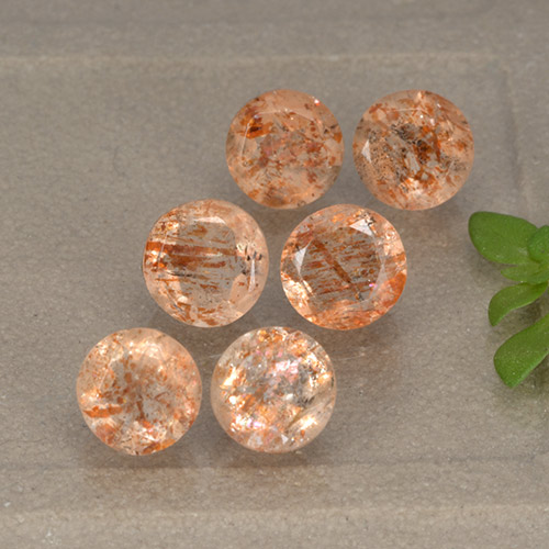 自然派の商品を探す 3.51ct 赤みがかったオレンジ サンストーン 宝石, ラウンドカット, インド からGemSelectで. 在庫あり、世界各国へ発送!