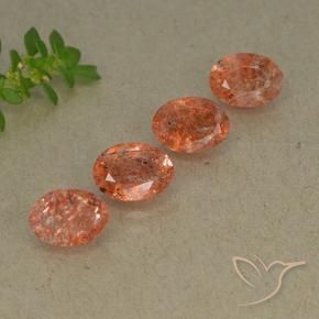Shop natural 3.11ct 赤みがかったオレンジ サンストーン gems, 楕円形, from インド at GemSelect. In stock, global shipping!