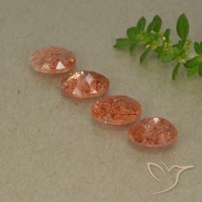 Shop natural 3.11ct 赤みがかったオレンジ サンストーン gems, 楕円形, from インド at GemSelect. In stock, global shipping!