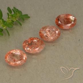 Shop natural 3.06ct ミディアムオレンジ サンストーン gems, 楕円形, from インド at GemSelect. In stock, global shipping!