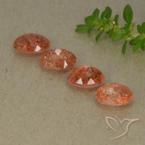 Shop natural 3.06ct ミディアムオレンジ サンストーン gems, 楕円形, from インド at GemSelect. In stock, global shipping!