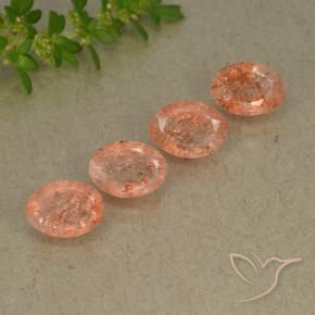 Shop natural 3.37ct 赤みがかったオレンジ サンストーン gems, 楕円形, from インド at GemSelect. In stock, global shipping!