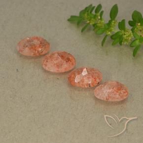 Shop natural 3.37ct 赤みがかったオレンジ サンストーン gems, 楕円形, from インド at GemSelect. In stock, global shipping!
