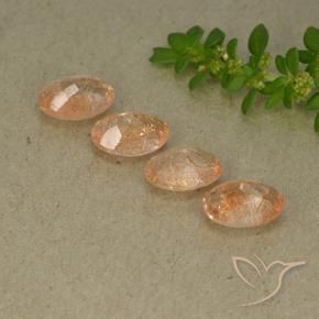 Shop natural 2.97ct カンタロープオレンジ サンストーン gems, 楕円形, from インド at GemSelect. In stock, global shipping!