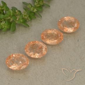 Shop natural 2.94ct ライトオレンジ サンストーン gems, 楕円形, from インド at GemSelect. In stock, global shipping!