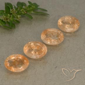 Shop natural 3.62ct ライトオレンジ サンストーン gems, 楕円形, from インド at GemSelect. In stock, global shipping!