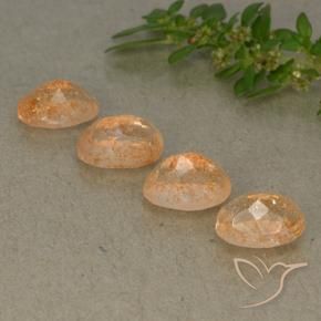 Shop natural 3.62ct ライトオレンジ サンストーン gems, 楕円形, from インド at GemSelect. In stock, global shipping!