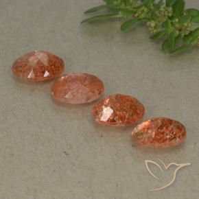Shop natural 3.06ct ミディアムオレンジ サンストーン gems, 楕円形, from インド at GemSelect. In stock, global shipping!