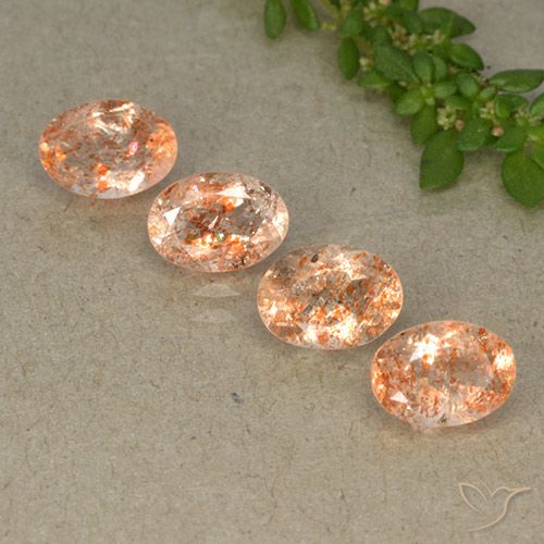 Shop natural 3.25ct ライトオレンジ サンストーン gems, 楕円形, from インド at GemSelect. In stock, global shipping!