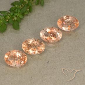 Shop natural 3.25ct ライトオレンジ サンストーン gems, 楕円形, from インド at GemSelect. In stock, global shipping!