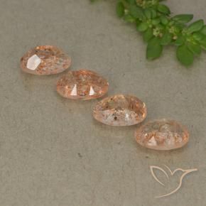 Shop natural 3.25ct ライトオレンジ サンストーン gems, 楕円形, from インド at GemSelect. In stock, global shipping!