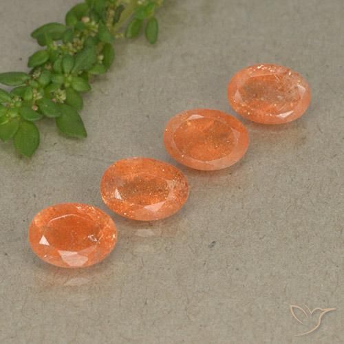 Shop natural 3.46ct ディープオレンジ サンストーン gems, 楕円形, from インド at GemSelect. In stock, global shipping!