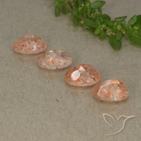 Shop natural 3.48ct ライトオレンジ サンストーン gems, 楕円形, from インド at GemSelect. In stock, global shipping!