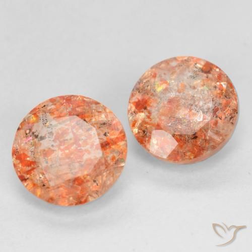 Shop natural 1.53ct ミディアム薄いオレンジ サンストーン gems, ラウンド, from インド at GemSelect. In stock, global shipping!