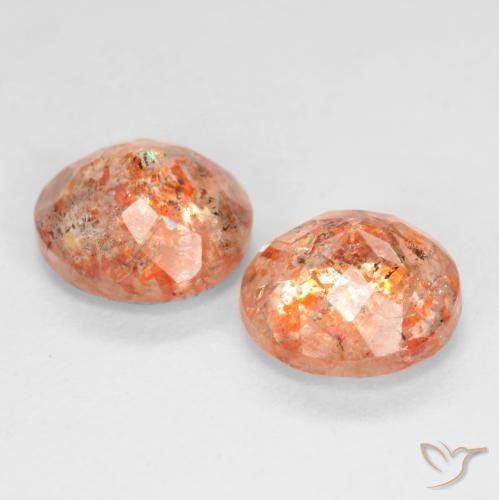Shop natural 1.53ct ミディアム薄いオレンジ サンストーン gems, ラウンド, from インド at GemSelect. In stock, global shipping!