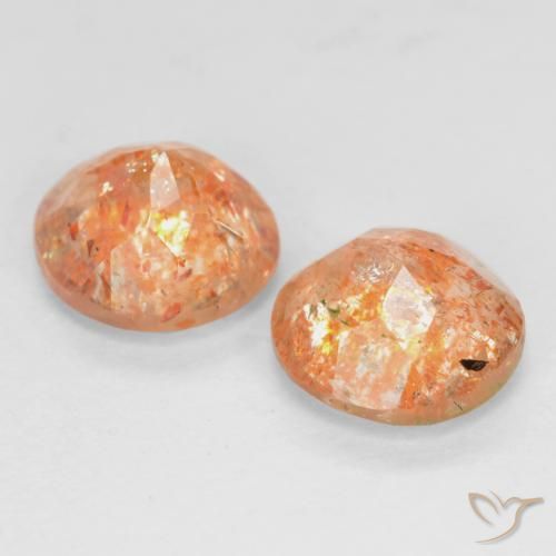 Shop natural 1.59ct 赤みがかったオレンジ サンストーン gems, ラウンド, from インド at GemSelect. In stock, global shipping!