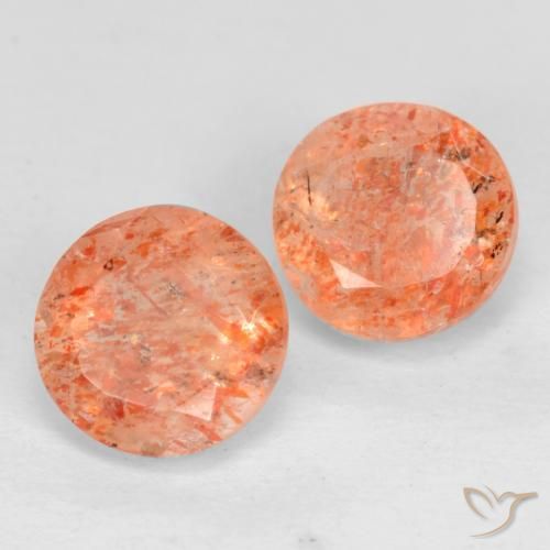 Shop natural 1.76ct ミディアム薄いオレンジ サンストーン gems, ラウンド, from インド at GemSelect. In stock, global shipping!